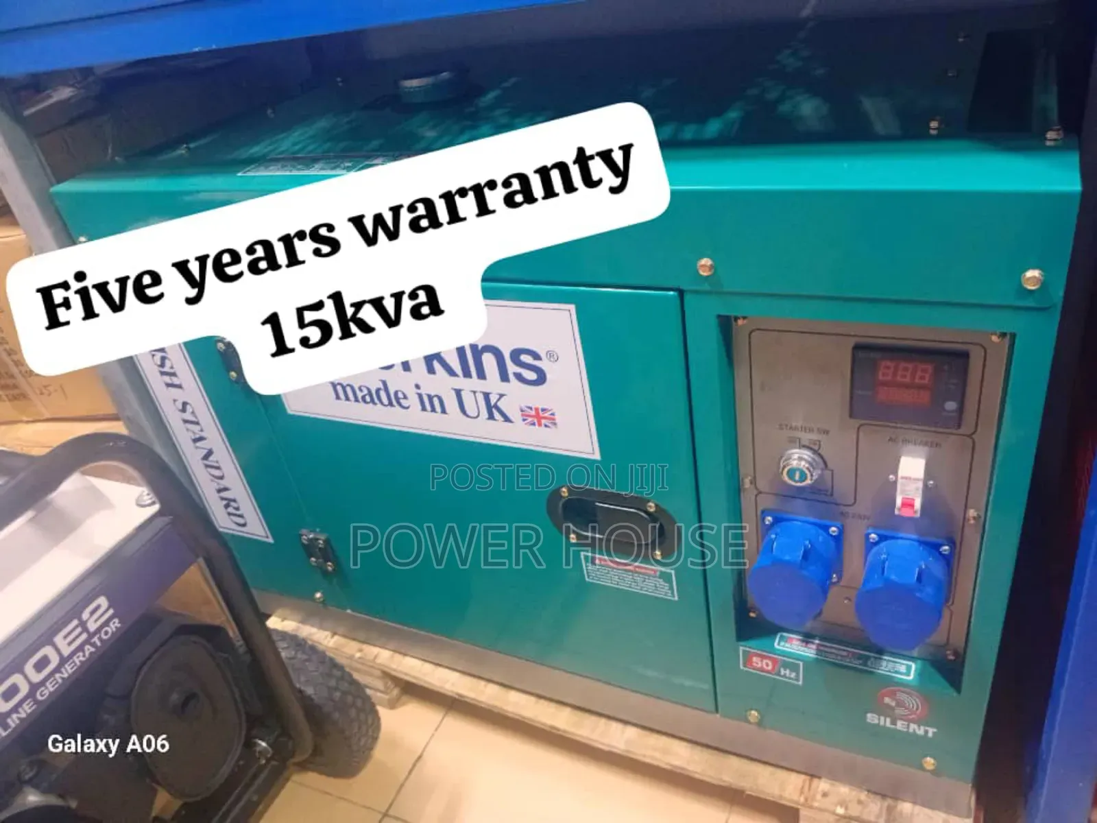 Smaller Size 15kva 16500watts Diesel Perkins Generator