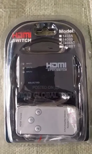 Hdmi Switch 3 Input 1 Output