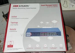 Hikvision 16port Poe Switch Managed