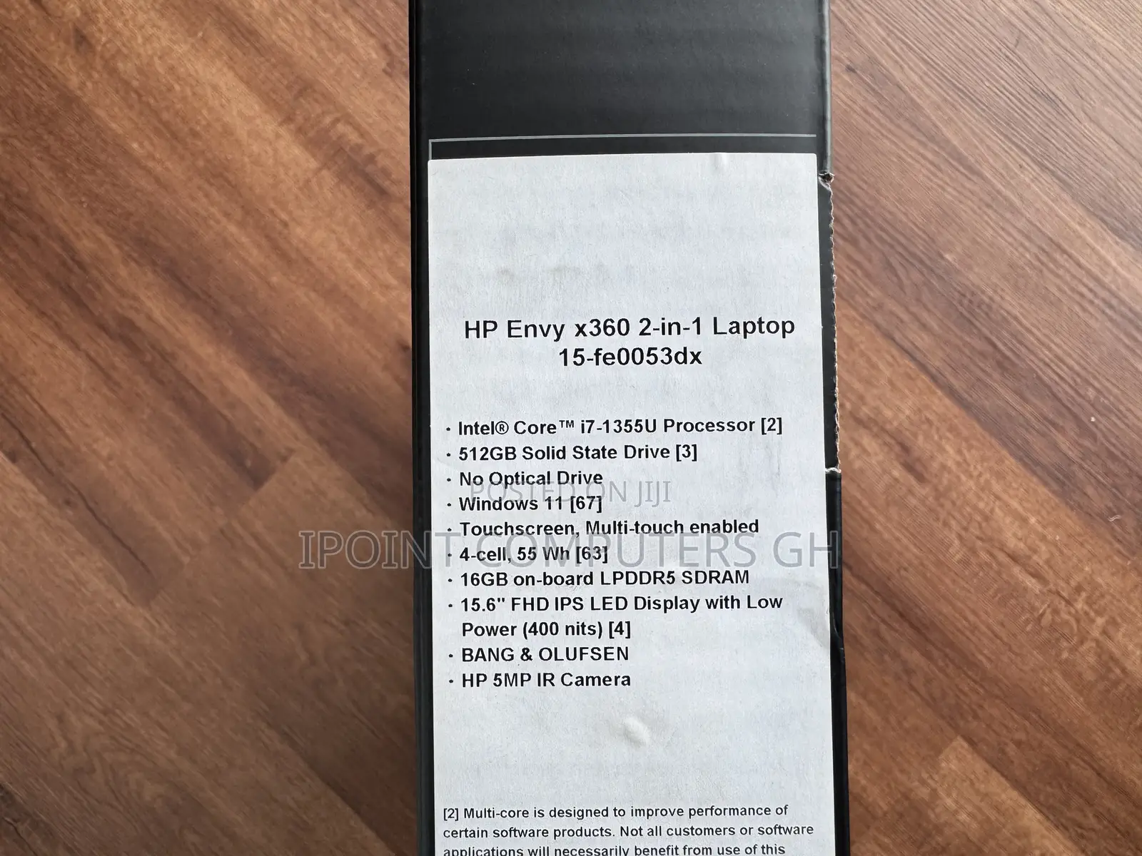 New Laptop HP Envy 15 16GB Intel Core I7 SSD 512GB