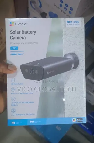 Ezviz Eb5 Wireless Outdoor Security Camera With Solar Power