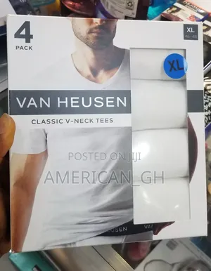 Van Heusen v Neck, M/Xl