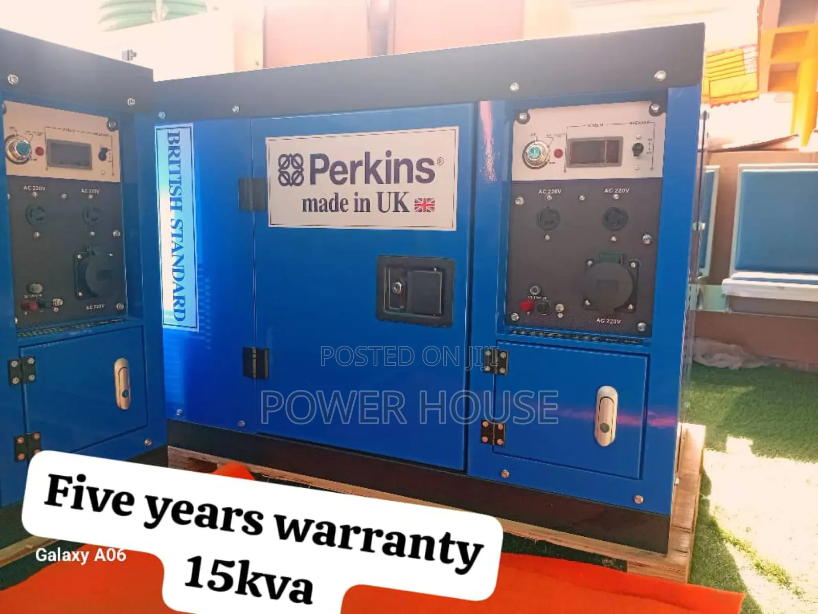 Durable 15kva Perkins 13000watts