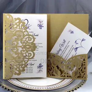 10 Pieces Invitation Card +Envelope+ Seal