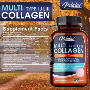 Multi Collagen Peptides Type I, Ii,Iii - 60caps