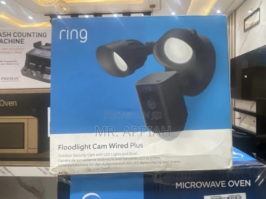Buy Original Ring Floodlight Cam Wired Plus(Black).