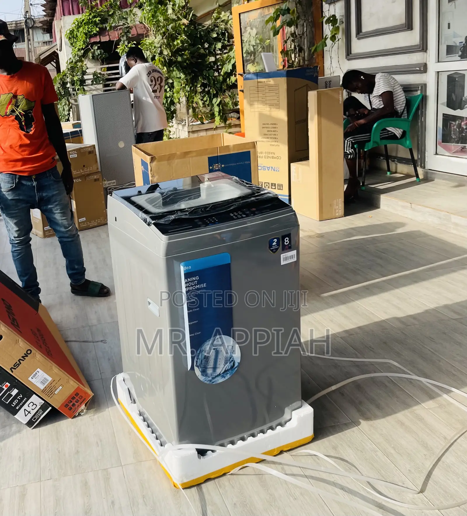 Check Out Classic Midea 8kg Fully Auto Washing Machine.