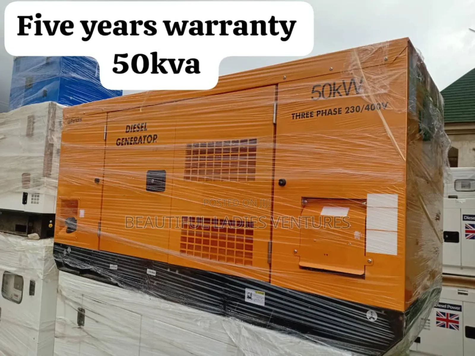 Predictive 50kva 45000w Perkins Diesel Generator Diesel Uk