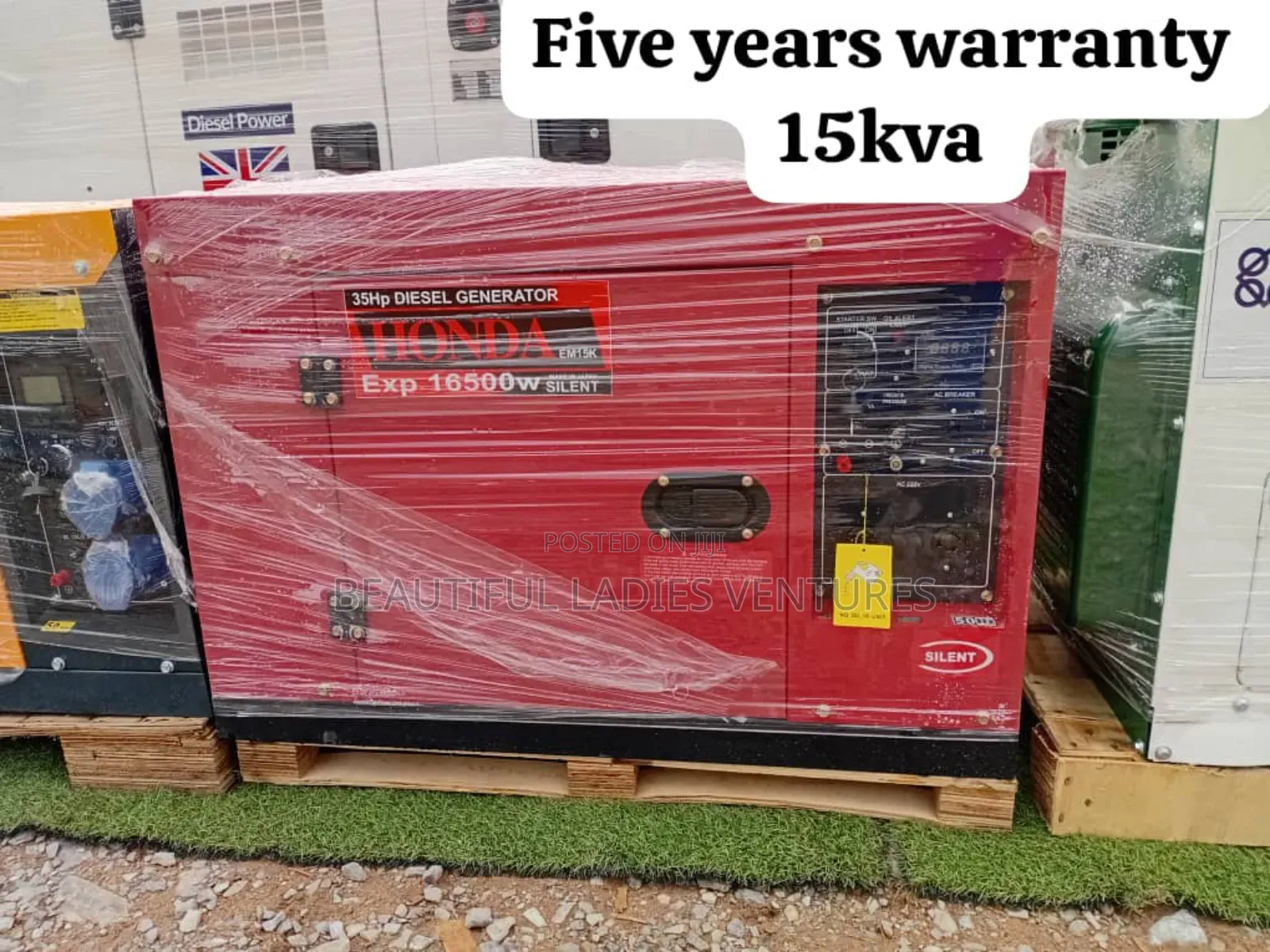 Predictive 15kva 16500watts Honda Diesel Generator Diesel