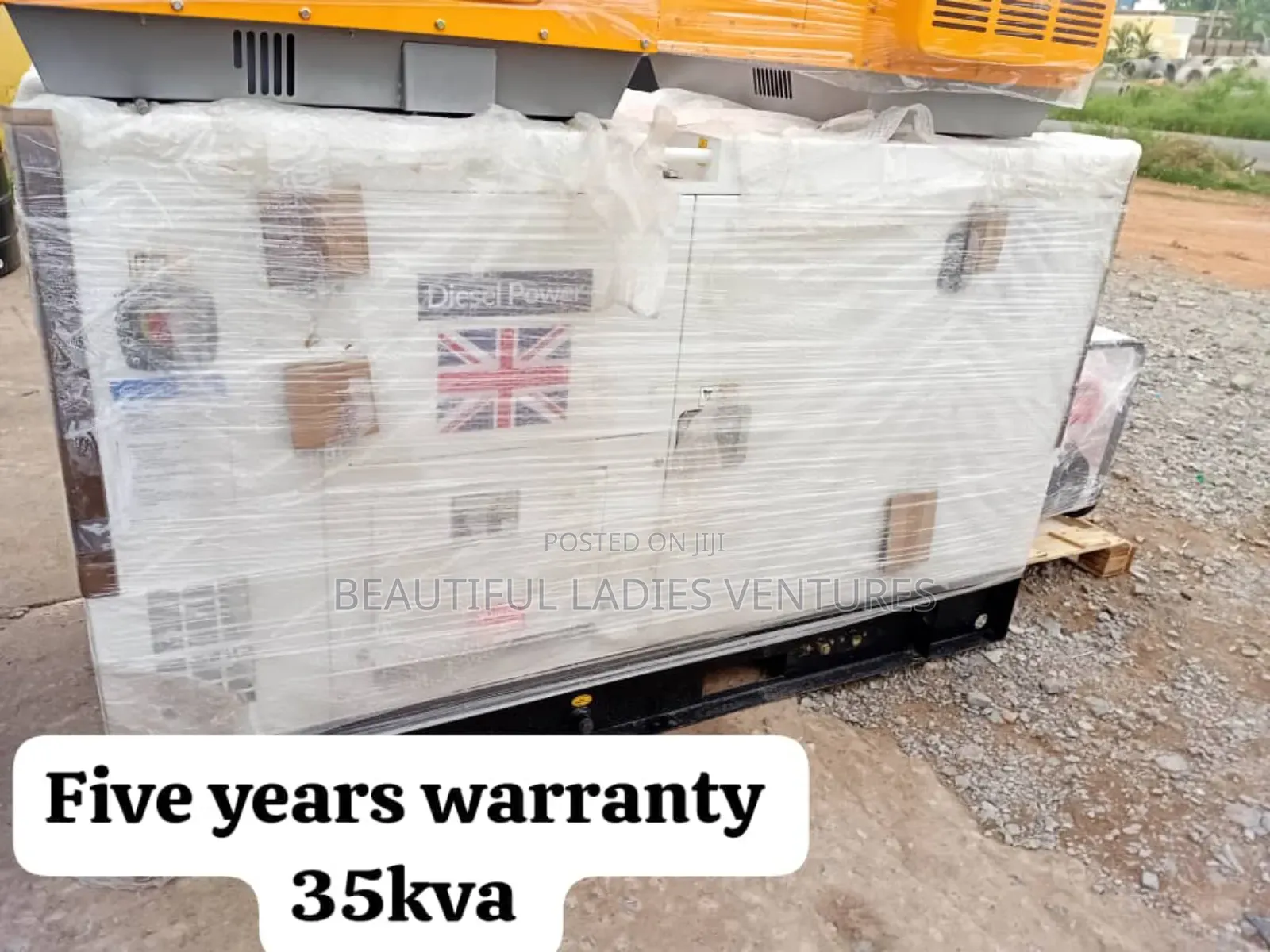 Carbon Neutral Perkins Diesel Generator 35kva Electric Start