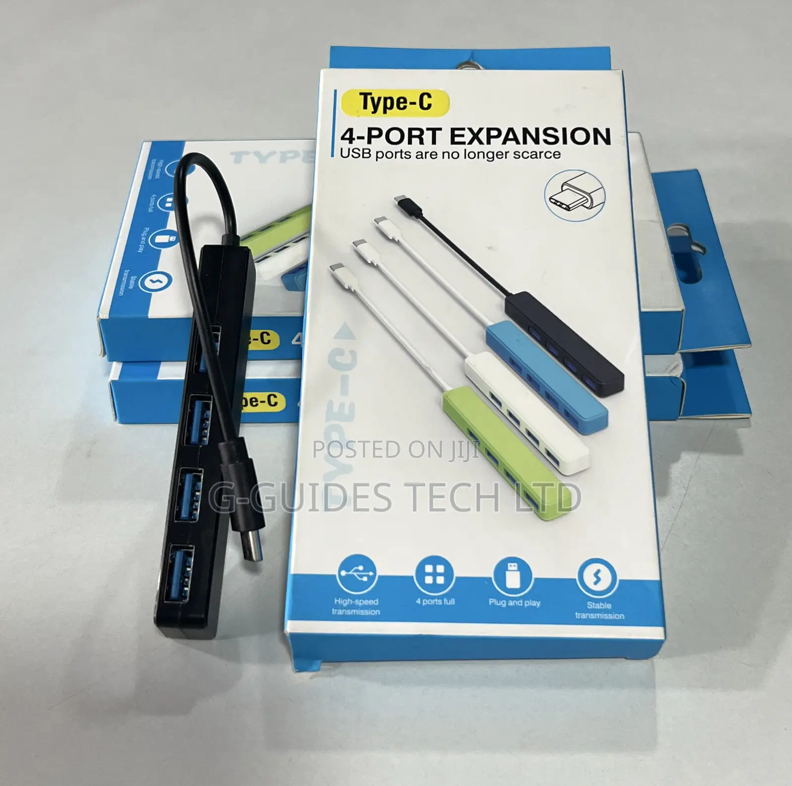 Type-C 4-Port Usb 3.0 Hub, 4-Port Type-C Usb Hub