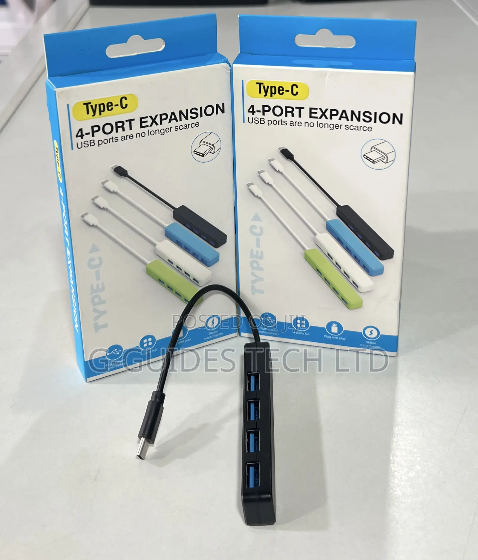 Type-C 4-Port Usb 3.0 Hub, 4-Port Type-C Usb Hub