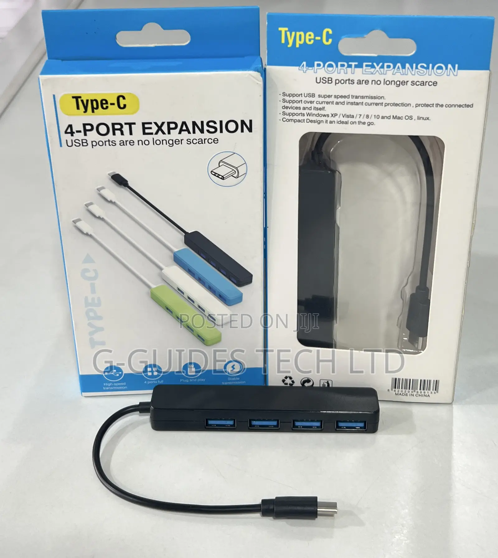 Type-C 4-Port Usb 3.0 Hub, 4-Port Type-C Usb Hub