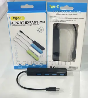 Type-C 4-Port Usb 3.0 Hub, 4-Port Type-C Usb Hub