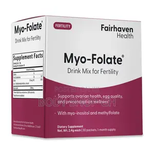 Myo-Folate for Female Fertility- Myo-Inositol + Methylfolate