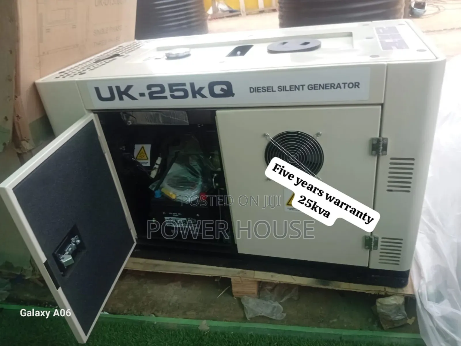 Simple Maintenance 25kva Uk Diesel Generator