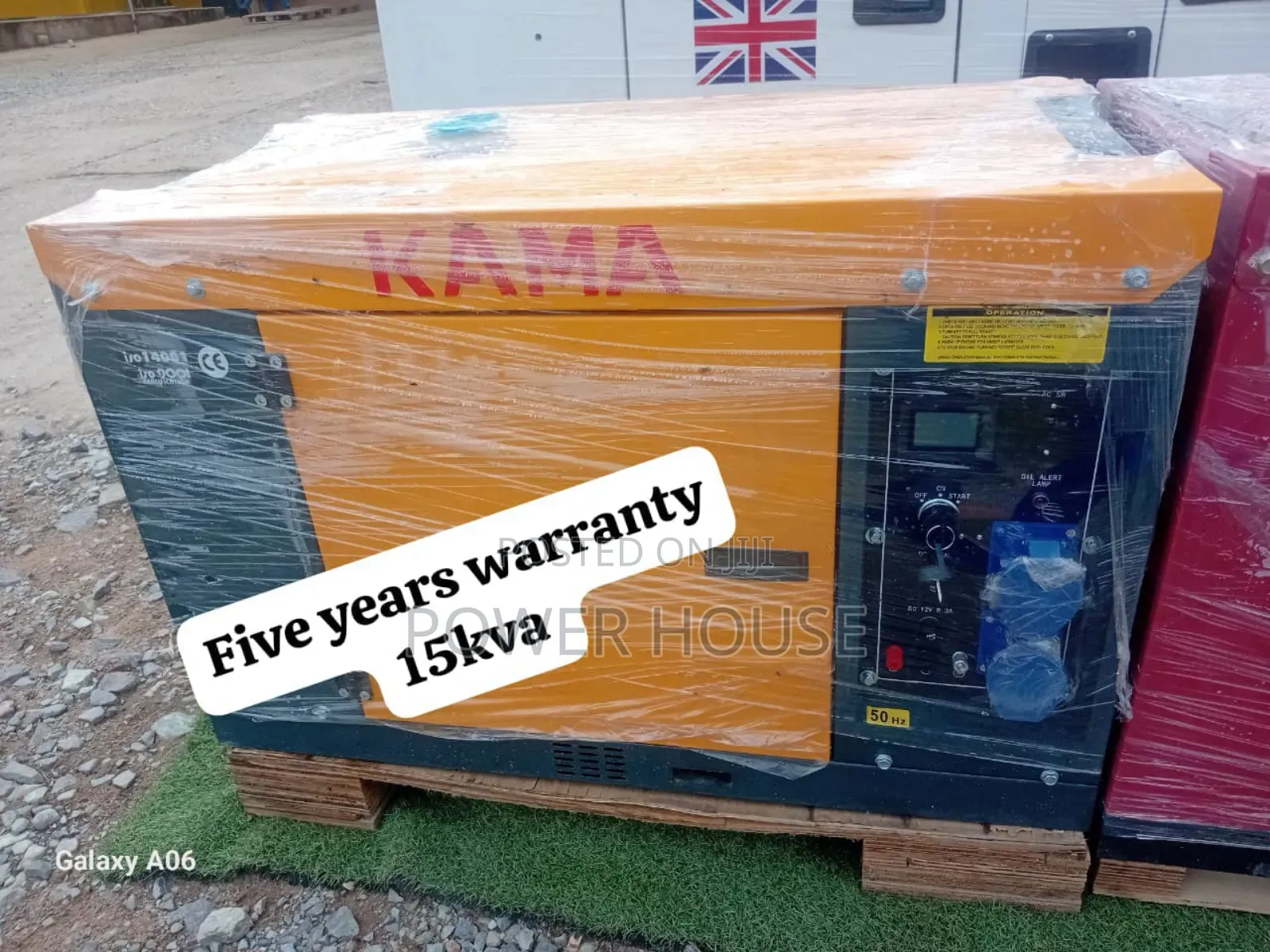 Efficient Fuel Consumption Kama Diesel Generator
