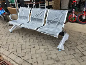 Raw Metal Banking Hall Chair