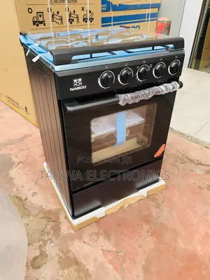 Black Color 60x60 Nasco Gas Cooker