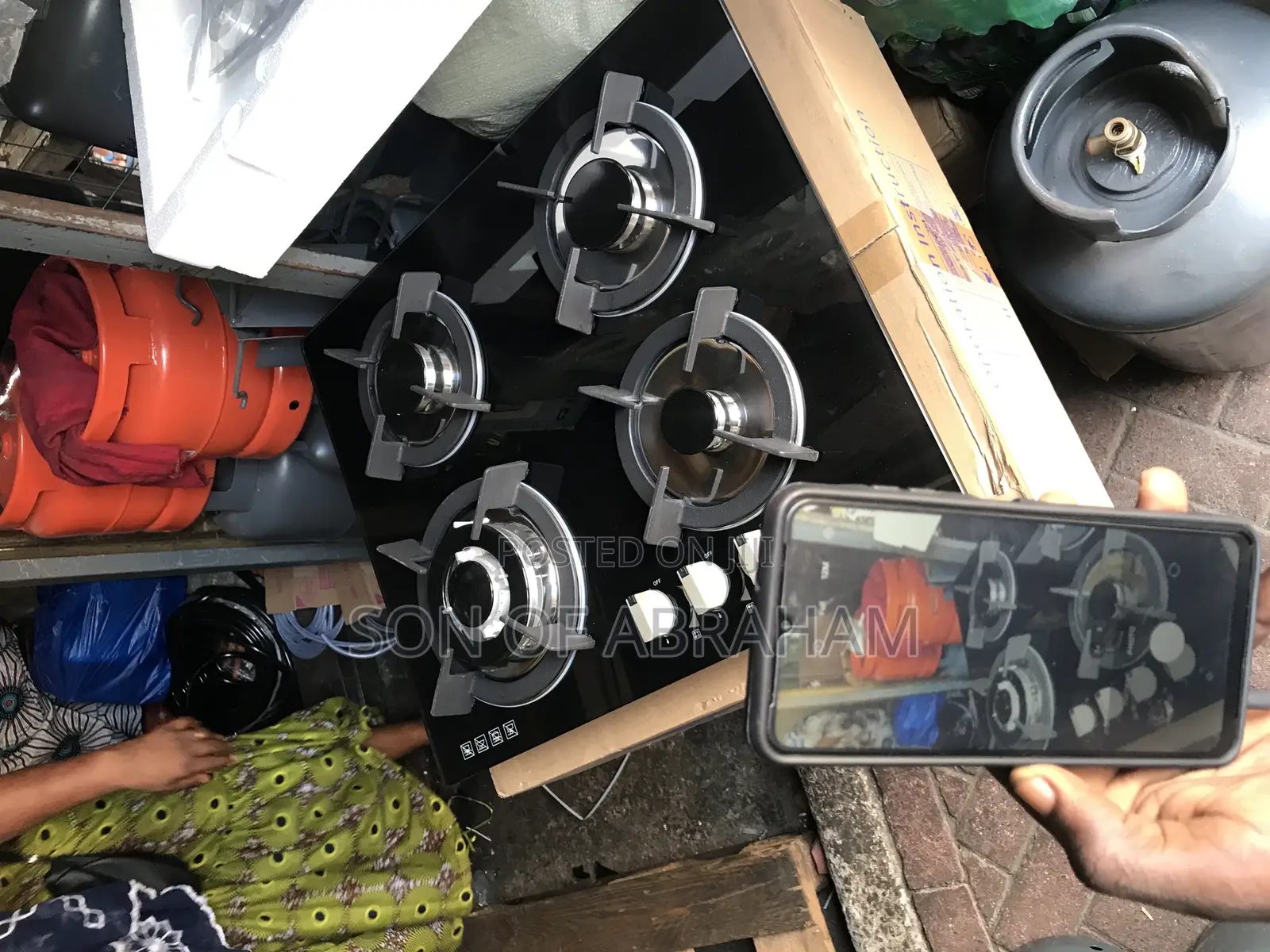 4burner Built in Gas Stove