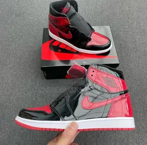 Air Jordan 1 Red and Black Mirror