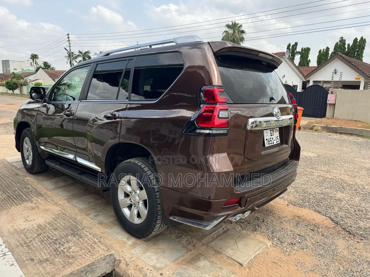 Toyota Land Cruiser Prado 2015 Brown