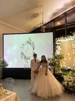 Projector Rental for Weddings.