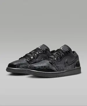 Air Jordan 1 Low “Black Croc”