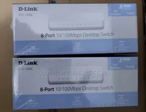 D-Link Des-1008c 8-Port 10/100mbps Desktop Switch