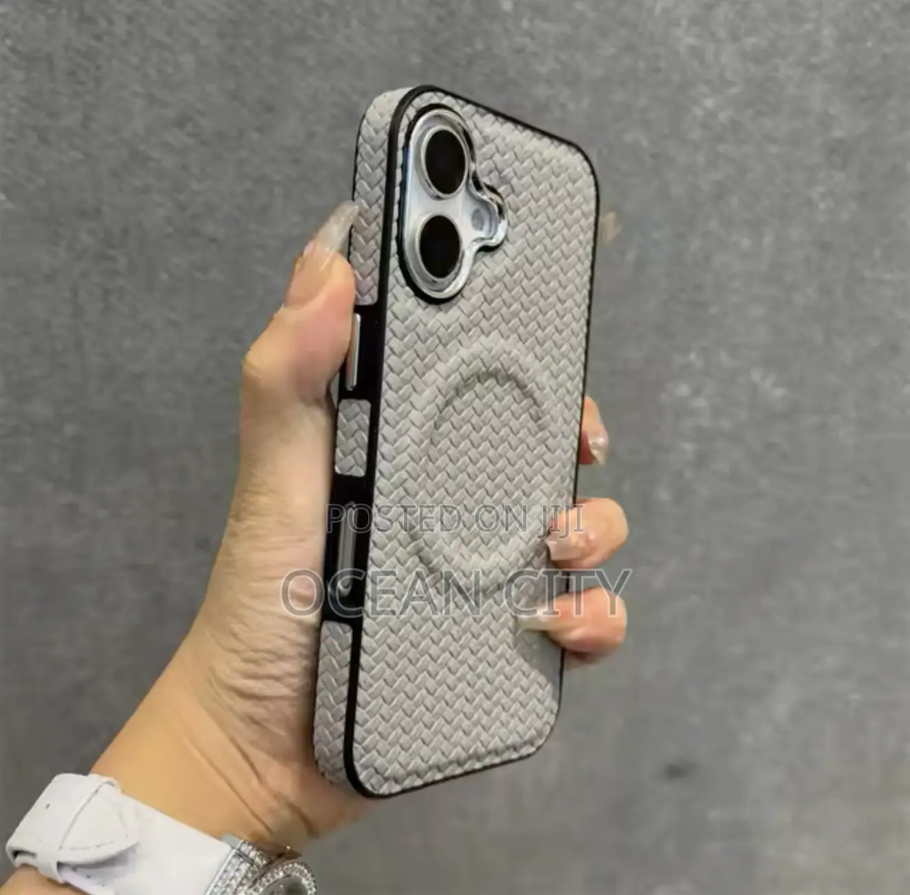 Leather Magsafe Case for iPhone 14, 15, 16