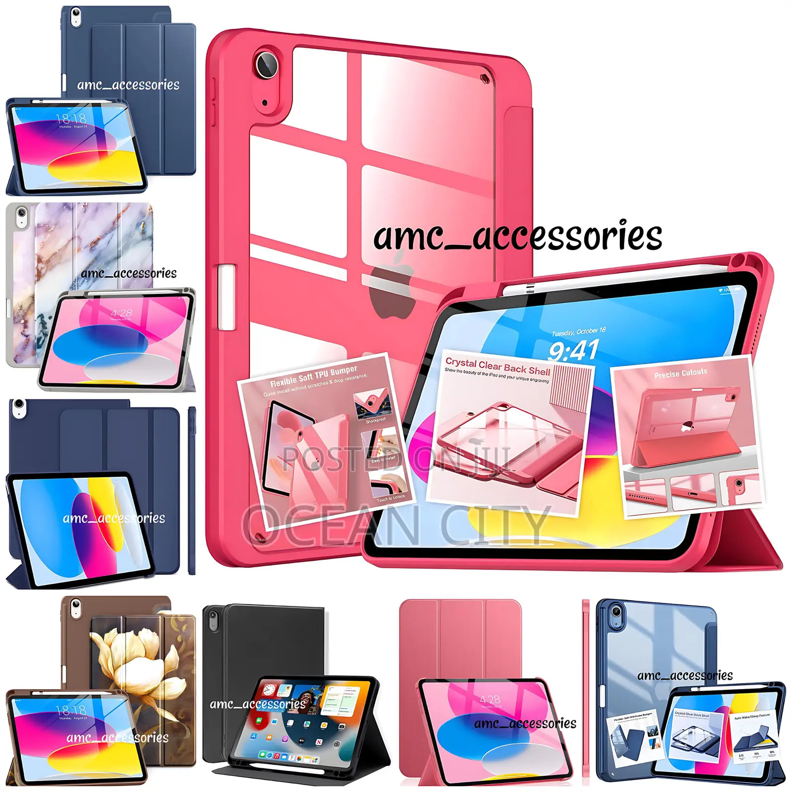 iPad 11”, 10.9”, 13” iPad Cases