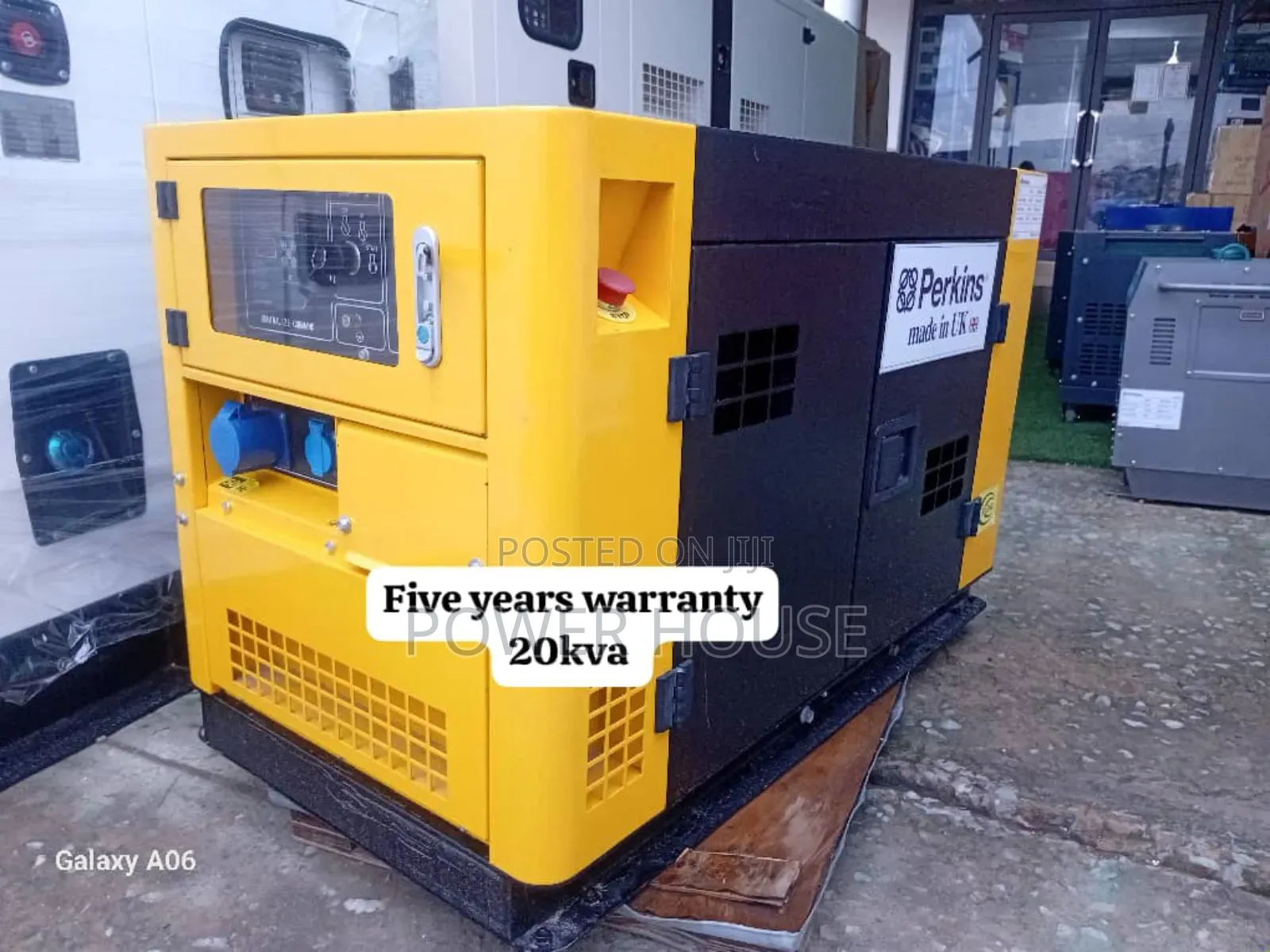 Stationary Perkins Diesel 20kva Generator