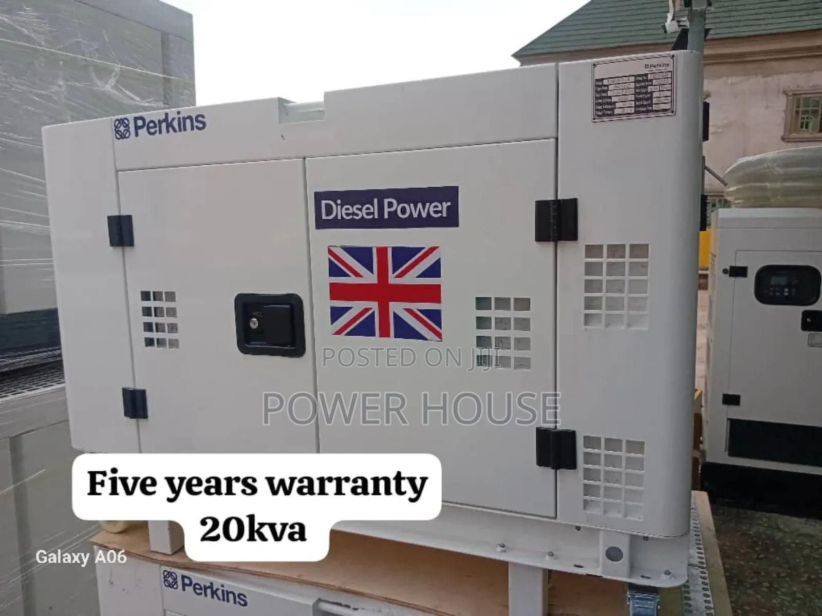 Noiseless 20kva Perkins Diesel Generator