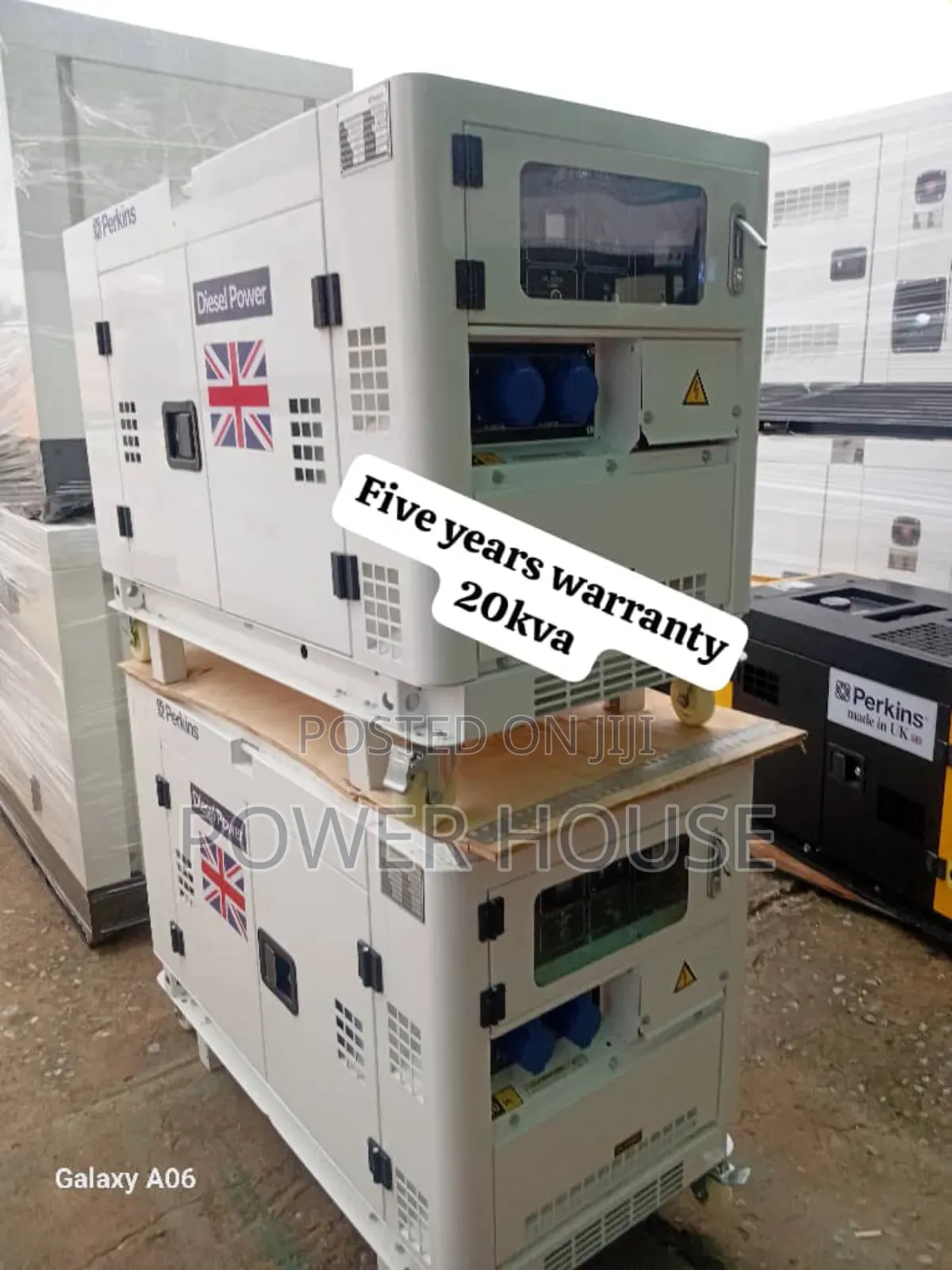 Vibration Reduction Perkins Diesel 20kva