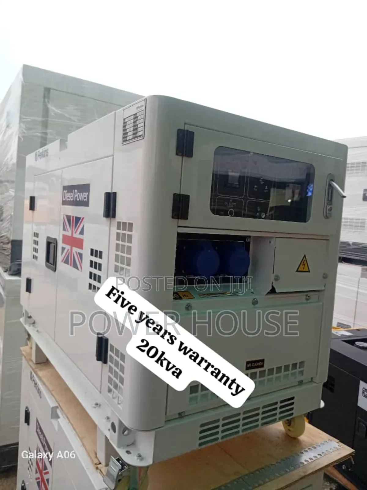 Resistance Vibration Perkins Diesel Generator