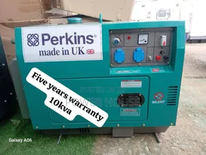 Safety Reliability Perkins Diesel Generator 10kva