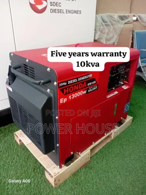 Reduce Emissions Honda 10kva Diesel Generator