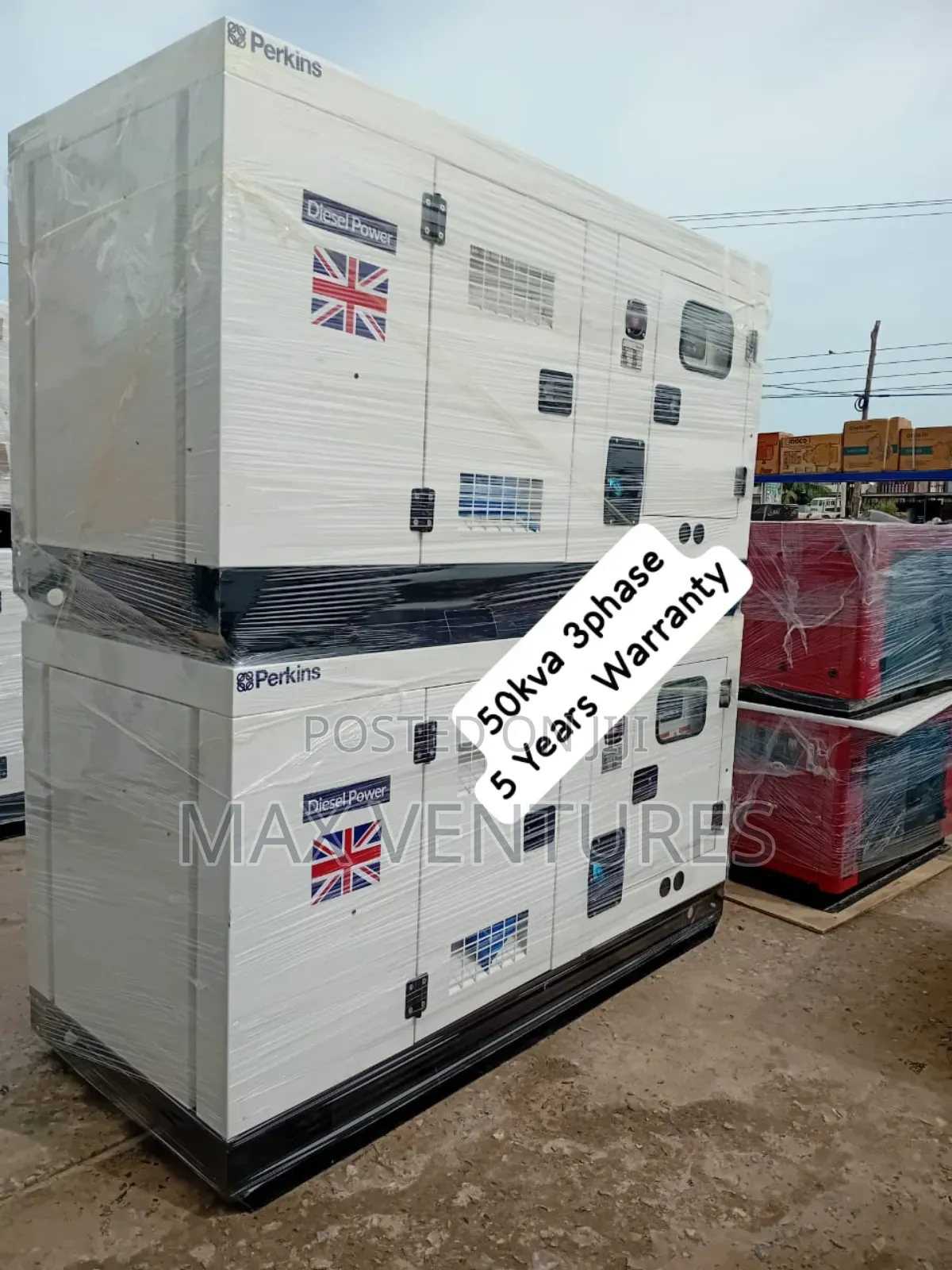 Perkins 50kva Innovative Diesel Powered Automatic Generator