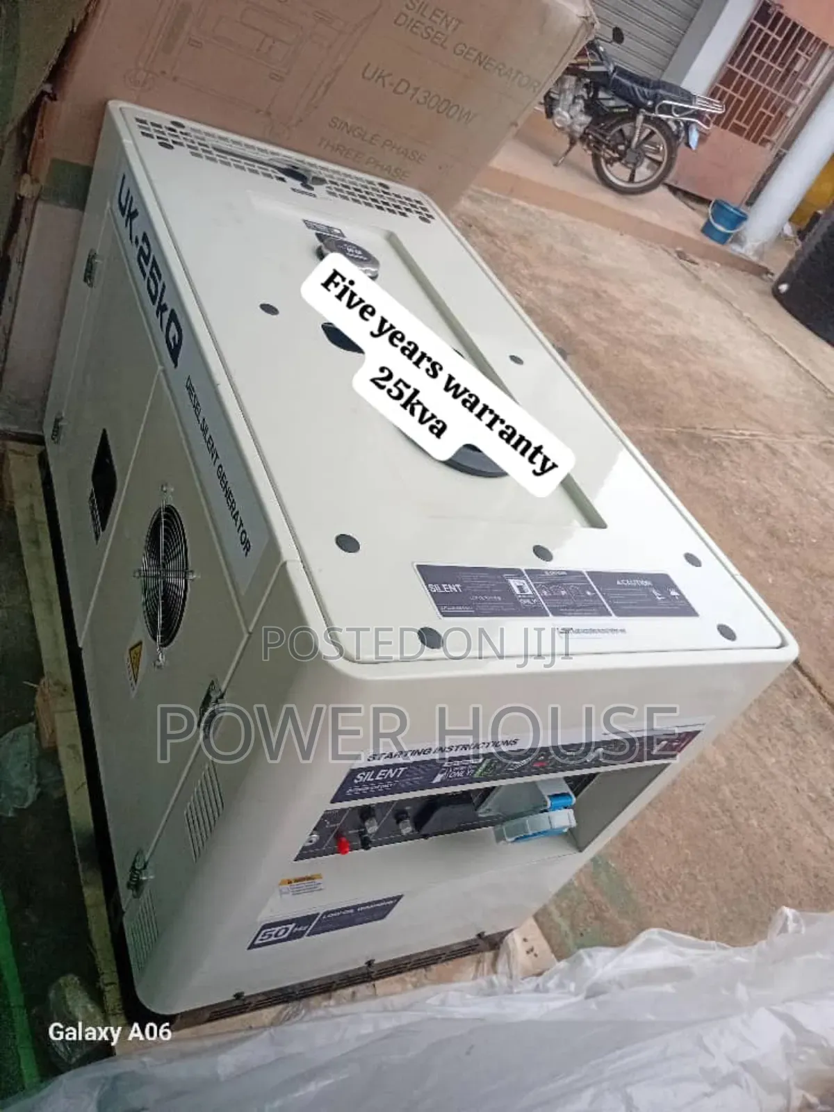 Regular Automatic Voltage 25kva Perkins Diesel Generator