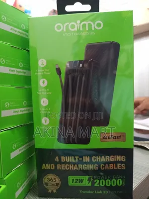 Oraimo 20000mah Power Bank 20000mah