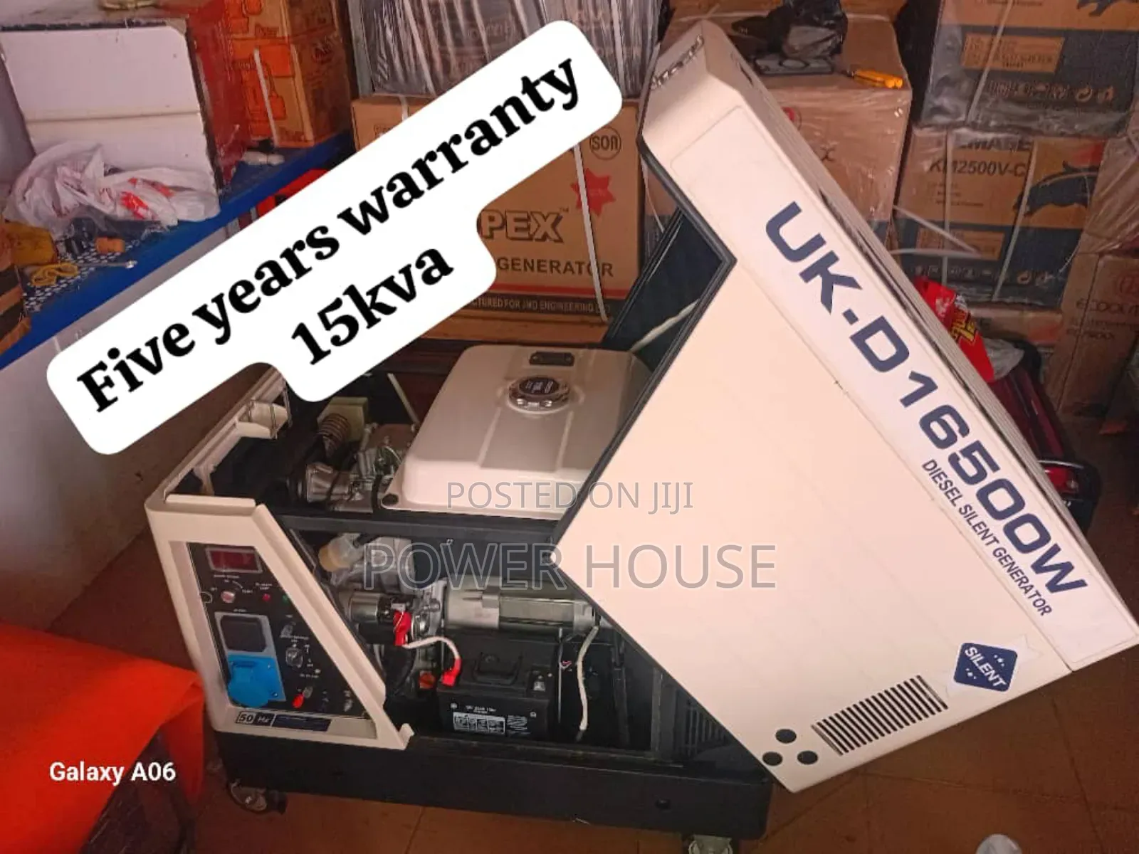 Ultra Sencer 15kva 16500watts Uk Diesel Generator
