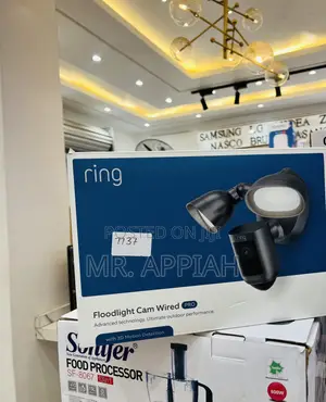 Quality Yet Affordable Ring Floodlight Cam Wired Pro.