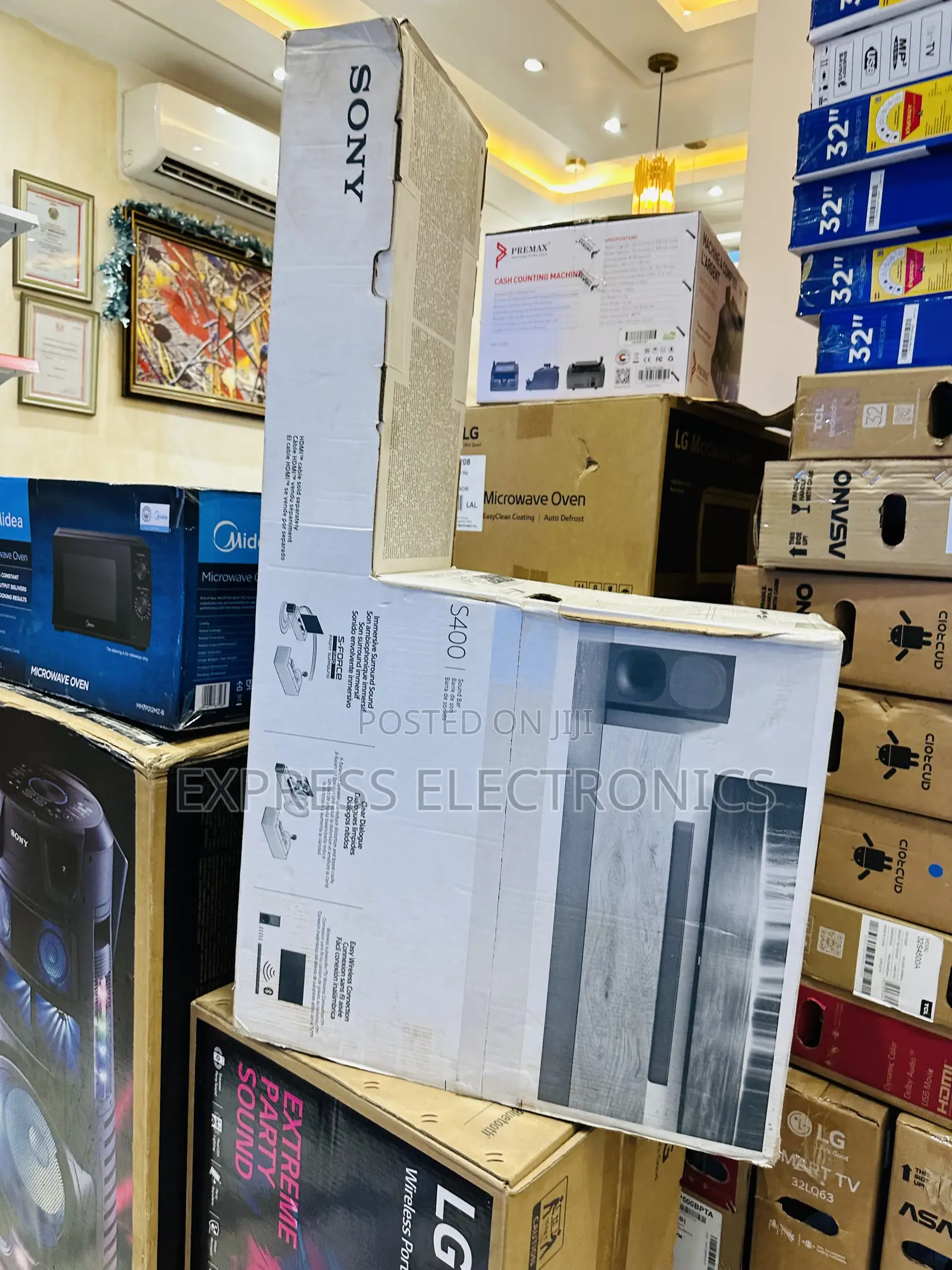 Immersive Sound Quality S400 Sony Sound System