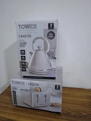 Tower Kettle 1.7l 4 Slice Toaster Uk