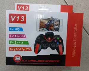 V13 Wireless Gamepad/ Controller ( With Phone Holder)