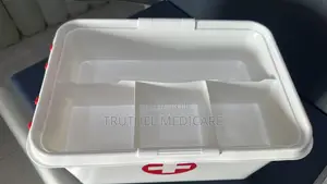 Plastic First Aid Box - Unpacked