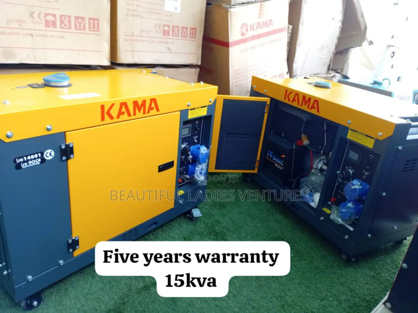 Responsive 15kva Kama Diesel Generator British Standard