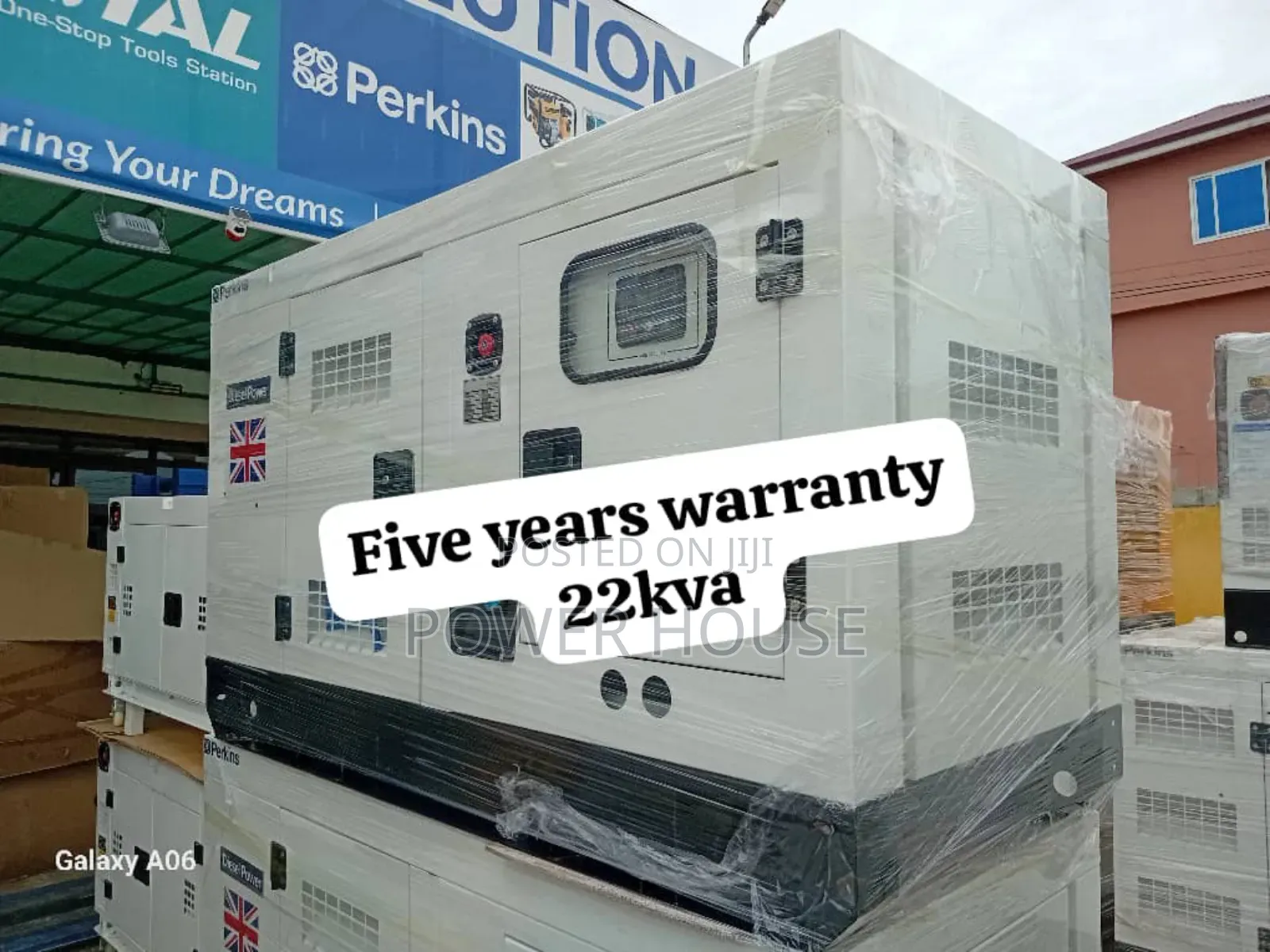 Control Remotely 22kva Perkins Diesel Generator