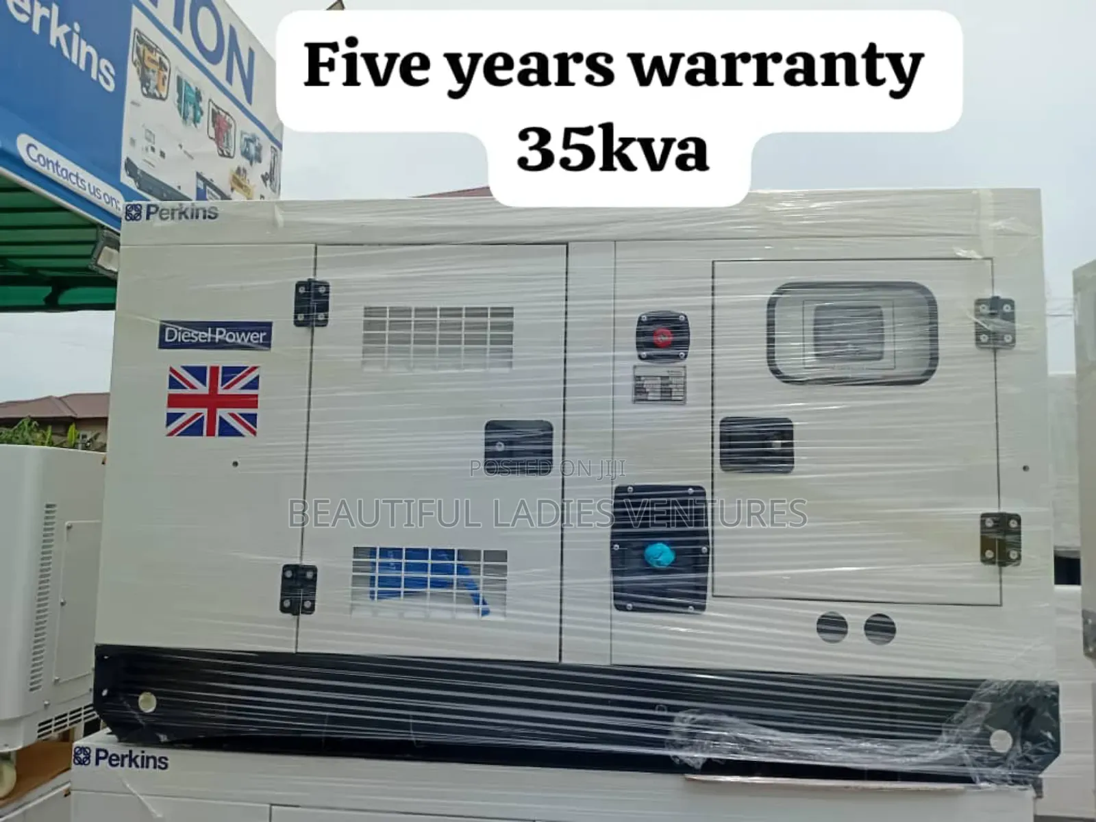 Responsive 35kva Perkins Diesel Generator British Standard
