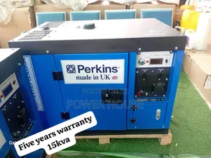 Maintenance Alert 15kva 16500watts Perkins Diesel Generator